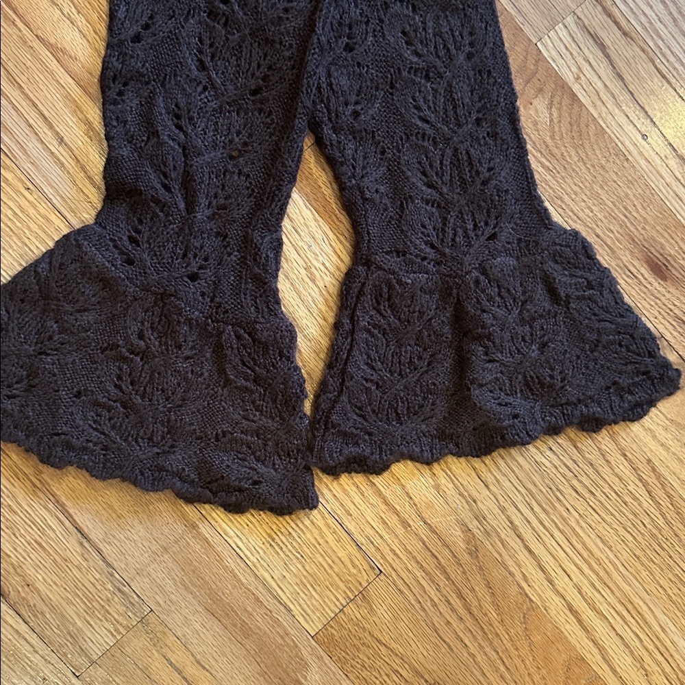 NWT FARM Rio Lace Stitch Knit Ruffles Cardigan - Picture 7 of 11